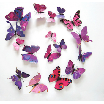 Magnetic Butterfly Wall Art Decal Stickers